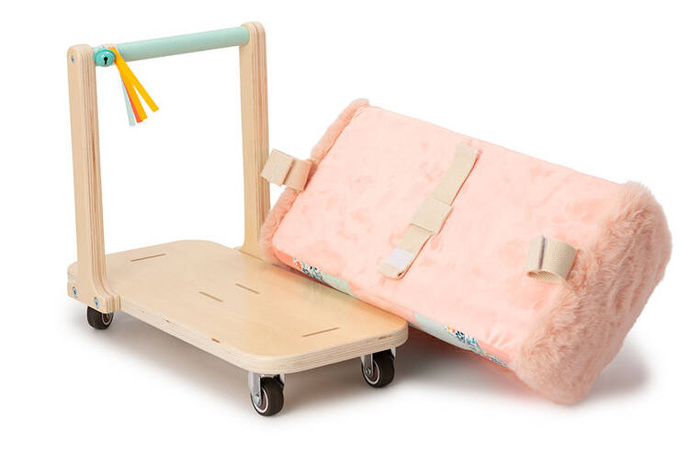 Drewniany jeździk z torebką Sarenka Stella LILLIPUTIENS