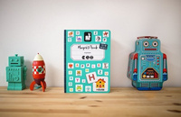 Magnetyczna układanka Alfabet Magnetibook kolekcja 2018, Janod