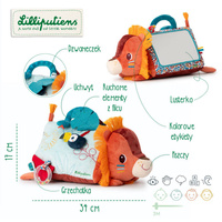 Wielofunkcyjny trójkąt z lusterkiem Lew Jack Lilliputiens