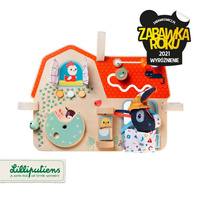 Drewniana tablica manipulacyjna Farma Lilliputiens