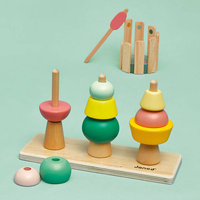 Zestaw 4 zabawek edukacyjnych Box 36 m-cy Janod