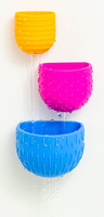 Zabawki do kąpania dla dzieci 4 Kubeczki silikonowe Oomplz Mobi