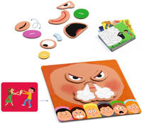 Magnetyczna gra edukacyjna Emotico Djeco