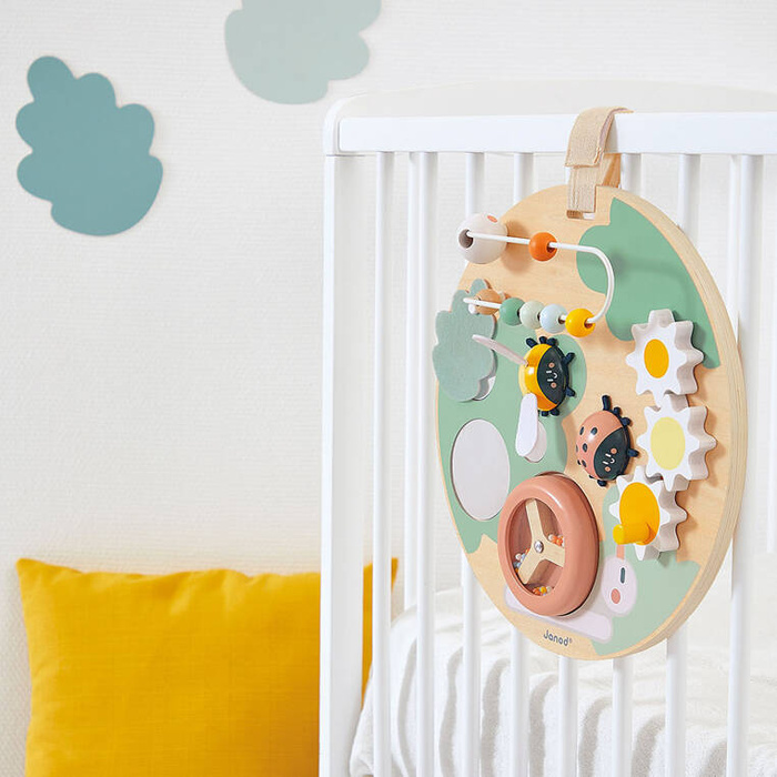 Tablica edukacyjna drewniana Ogród Sweet Cocoon Janod