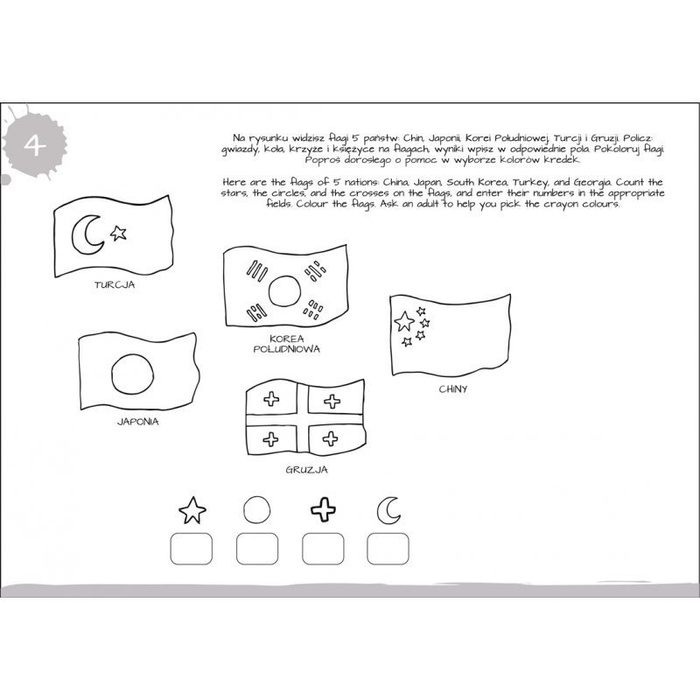 Kreatywna książka dla dzieci. Przygoda z Azją, Zuzu Toys