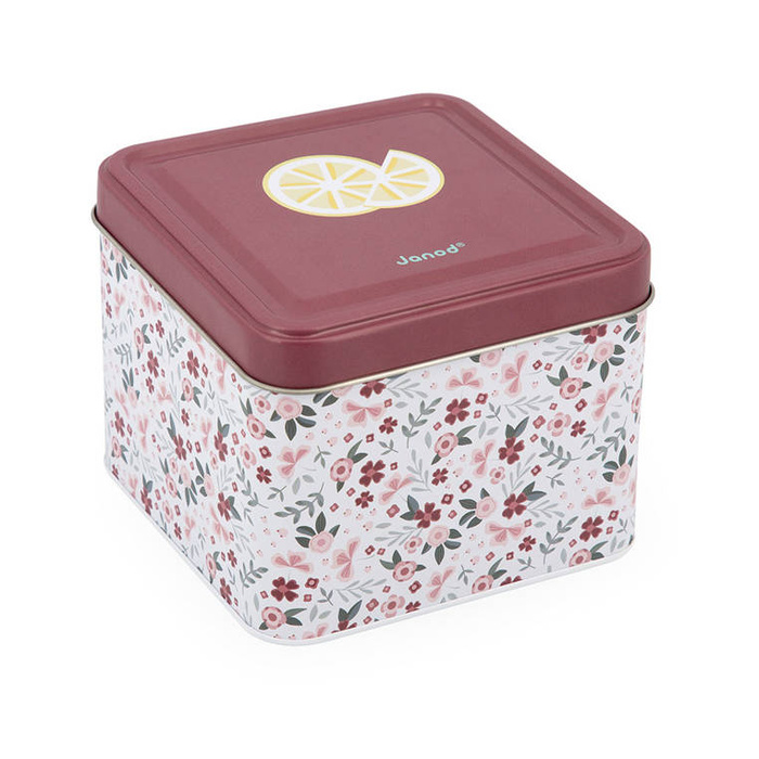 Zestaw ciasteczek z drewna w metalowej puszce Twist Janod