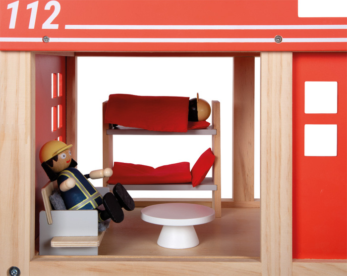 Straż Pożarna z wyposażeniem dźwiękiem i światłem Small Foot