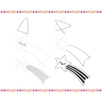 Zestaw kreatywny dla dzieci Rysowanie krok po kroku Modele kawaii Janod