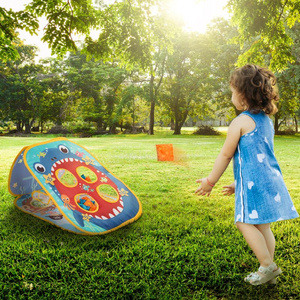 Gra zręcznościowa woreczki z grochem 3 w 1 Toss ‘n’ Score B.Toys