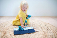 Mini przytulanki Rodzina nosorożców z matą Nosorożec Marius Lilliputiens