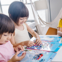 Naklejki wielokrotnego użytku Psi Patrol Puffy Sticker - Adventure Bay Melissa and Doug