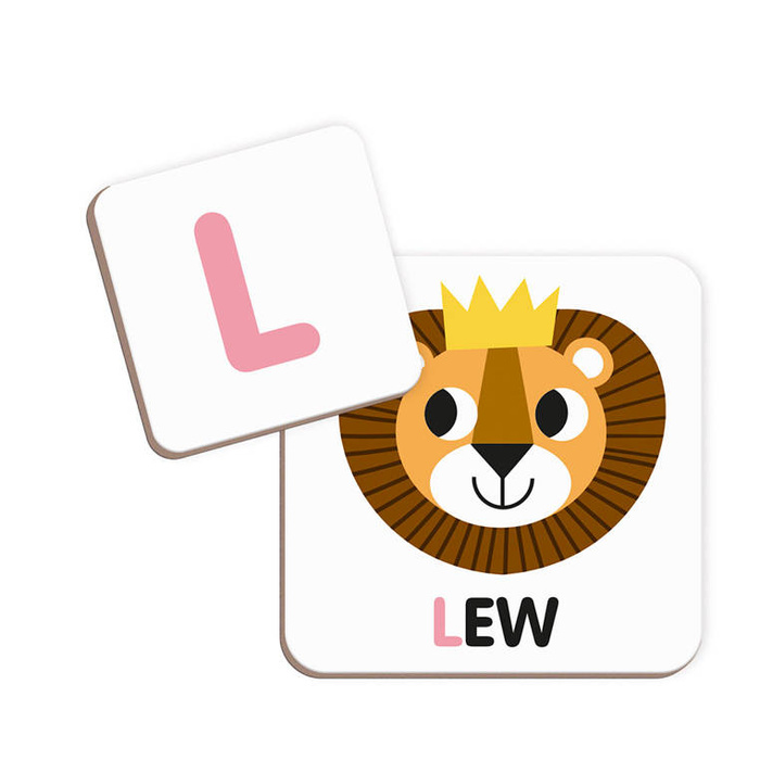 Magnetyczna układanka Polski Alfabet Magnetibook Janod