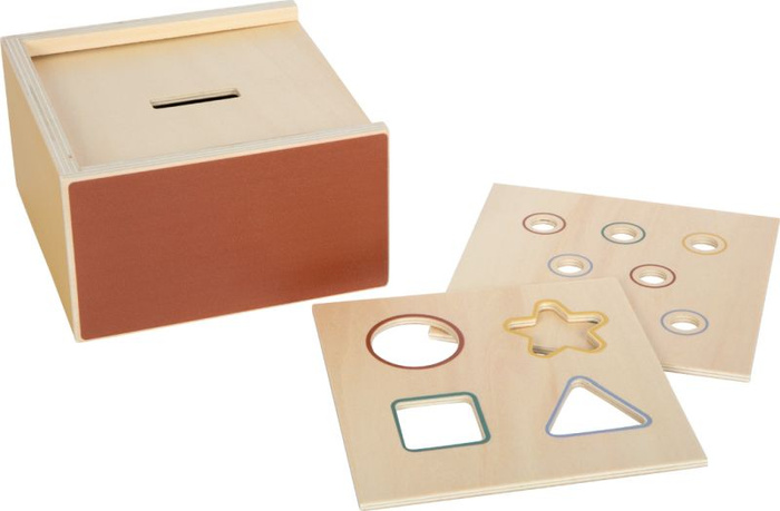 Edukacyjny sorter kształtów i kolorów Montessori Small Foot