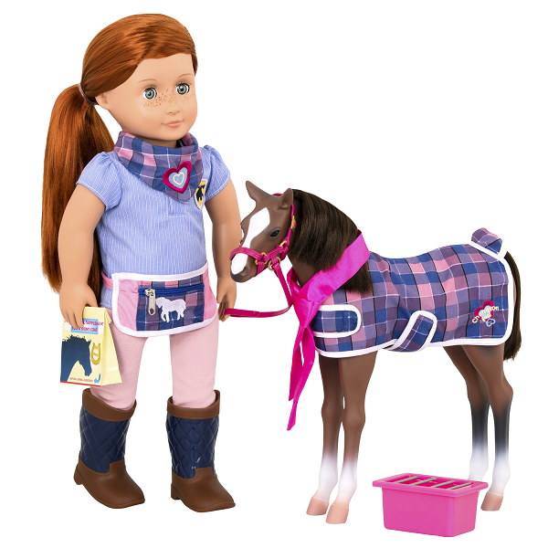 Konik źrebak dla lalek Our Generation