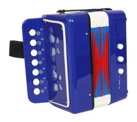 Niebieski akordeon dla dzieci, small foot