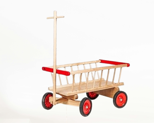 Dziecięcy wózek do ciągnięcia Moje marzenie wóz drabiniasty dla dzieci