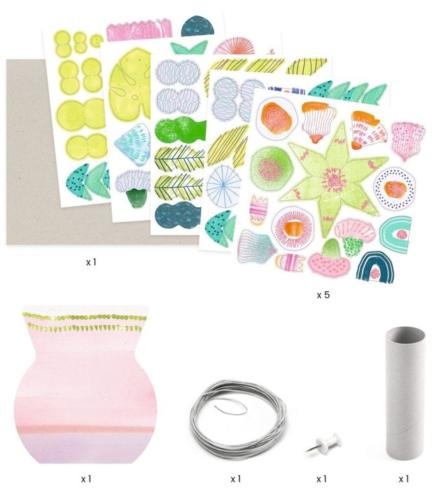 Zestaw kreatywny zrób to sam Bukiet kwiatów Djeco