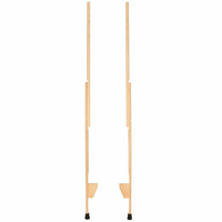 Szczudła dziecięce drewniane Akrobata ćwiczenie równowagi Goki