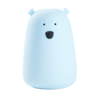 Miś Duży Lampka Silikonowa Niebieska Rabbit & Friends