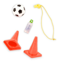 Lalka dla dzieci piłkarz Mateo 46cm z akcesoriami sportowymi Our Generation