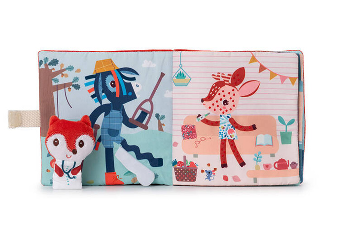 Miękka książeczka z pacynką Doktor Lisiczka Alice Lilliputiens