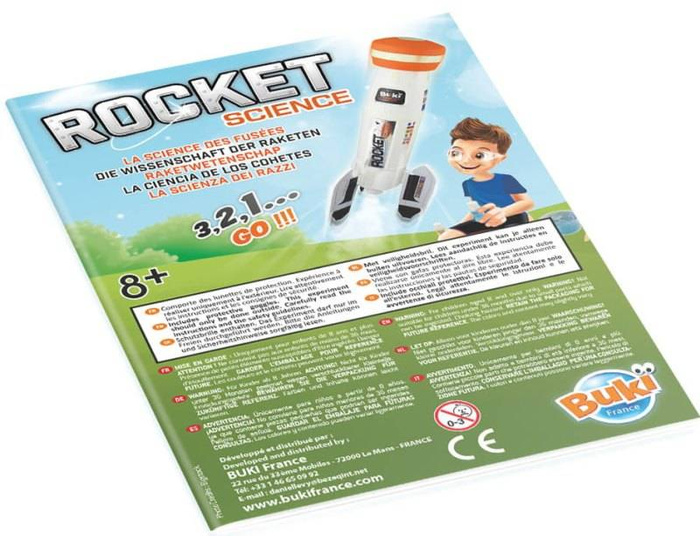 Bezpieczna nauka dla dzieci RAKIETA 2166 Buki