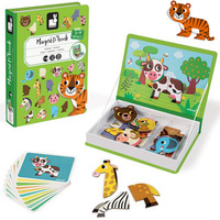 Magnetyczna układanka Zwierzęta Magnetibook kolekcja 2018, Janod