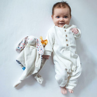 DouDou Kocyk Przytulanka Króliczek - biały Friends of Whisbear®