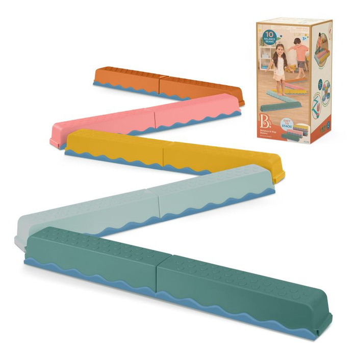 Belki sensoryczne Balance & Hop Beams B.Toys