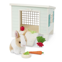 Chatka z króliczkiem i akcesoriami Our Generation Bunny Hutch Playset