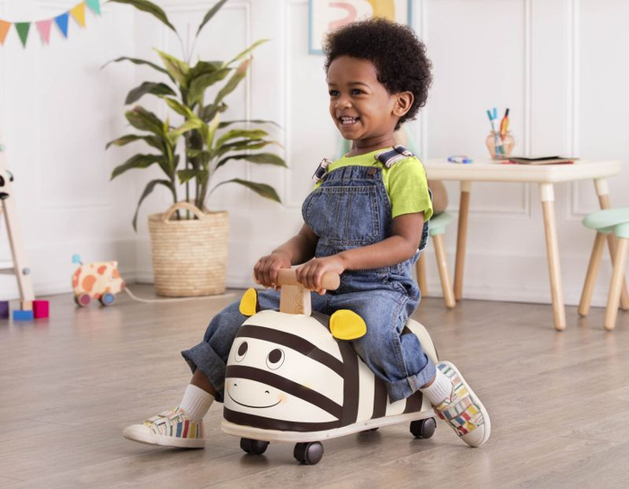 Drewniany jeździk dla dzieci Zippity Zebra B.Toys