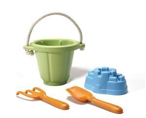 Zestaw do zabawy na świeżym powietrzu Zielone wiaderko Green Toys