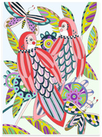 Obrazy do kolorowania w teczce Ptaki Djeco