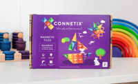 Klocki magnetyczne Connetix Rainbow Starter Pack 60 el.