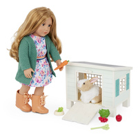 Chatka z króliczkiem i akcesoriami Our Generation Bunny Hutch Playset