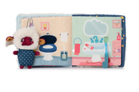 Miękka książeczka z przytulanką Dobranoc Owieczka Yvon Lilliputiens