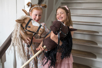 Hobby Horse Koń na kiju Astrup brązowy