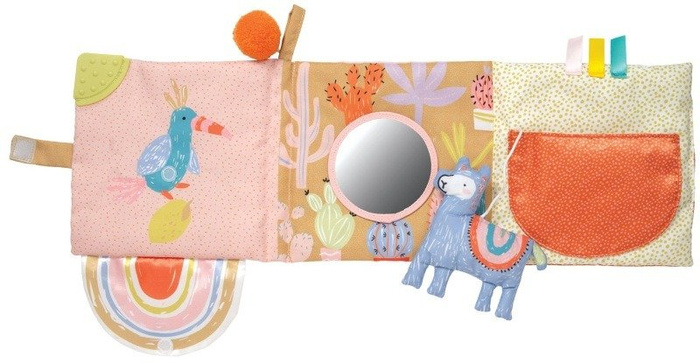 Miękka książeczka Przygody Lamy Manhattan Toy