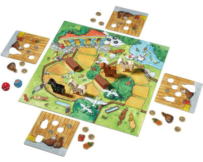 Gra planszowa dla dzieci Wyścig galopu Haba