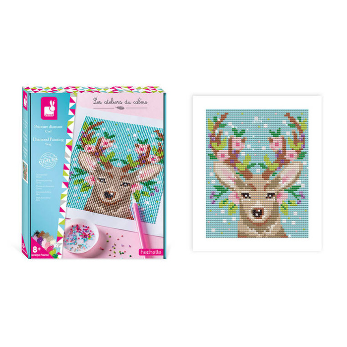 Haft diamentowy mozaika Jeleń Janod