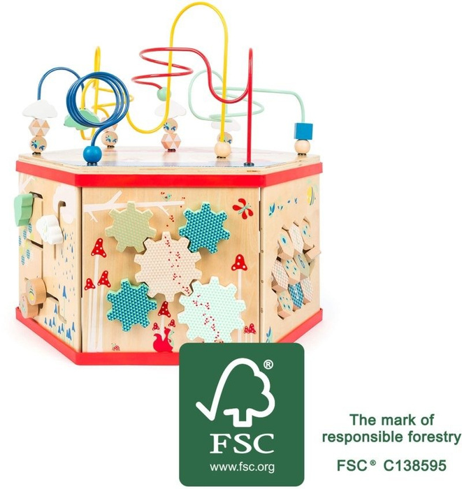 Edukacyjna kostka Świat ruchu XL Move it Small Foot Design