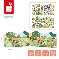 Książeczka z naklejkami Ogród Janod