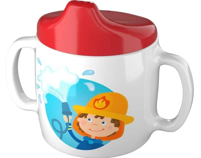 Kubeczek dla dzieci z dziubkiem Straż pożarna Haba