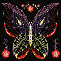 Zestaw kreatywny String Art Zwierzęta 8+, Janod