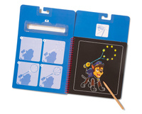 Książeczka zdrapywanka wydrapywanka Psi Patrol Scratch Art Pad – Chase Melissa and Doug