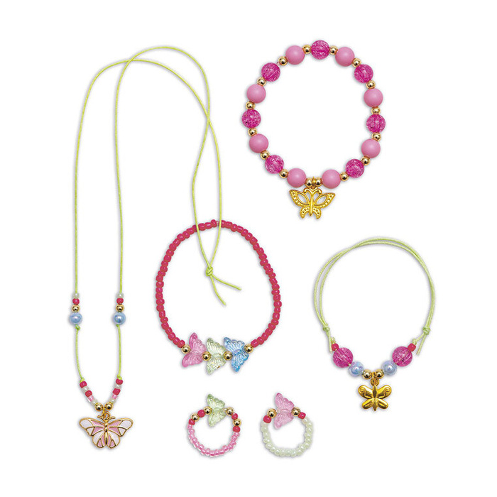 Zestaw do tworzenia biżuterii z motylami wróżki Janod