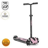 SCOOTANDRIDE Highwaykick 5 LED Hulajnoga trójkołowa balansowa ze świecącymi kółkami 5+ Rose