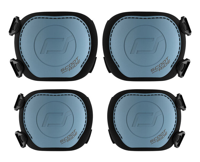 SCOOTANDRIDE Zestaw ochraniaczy dla dzieci S Steel