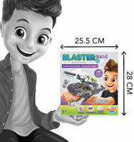 Pompowana wyrzutnia pneumatyczna na rękę z rzutkami Blaster Buki