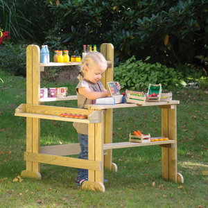 Drewniany sklep do zabawy dla dzieci Outdoor Erzi